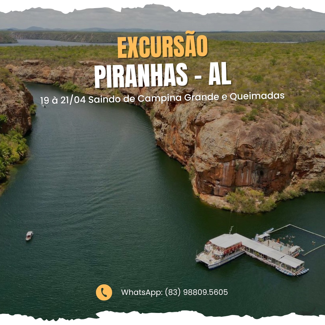 Excursão Piranhas - AL